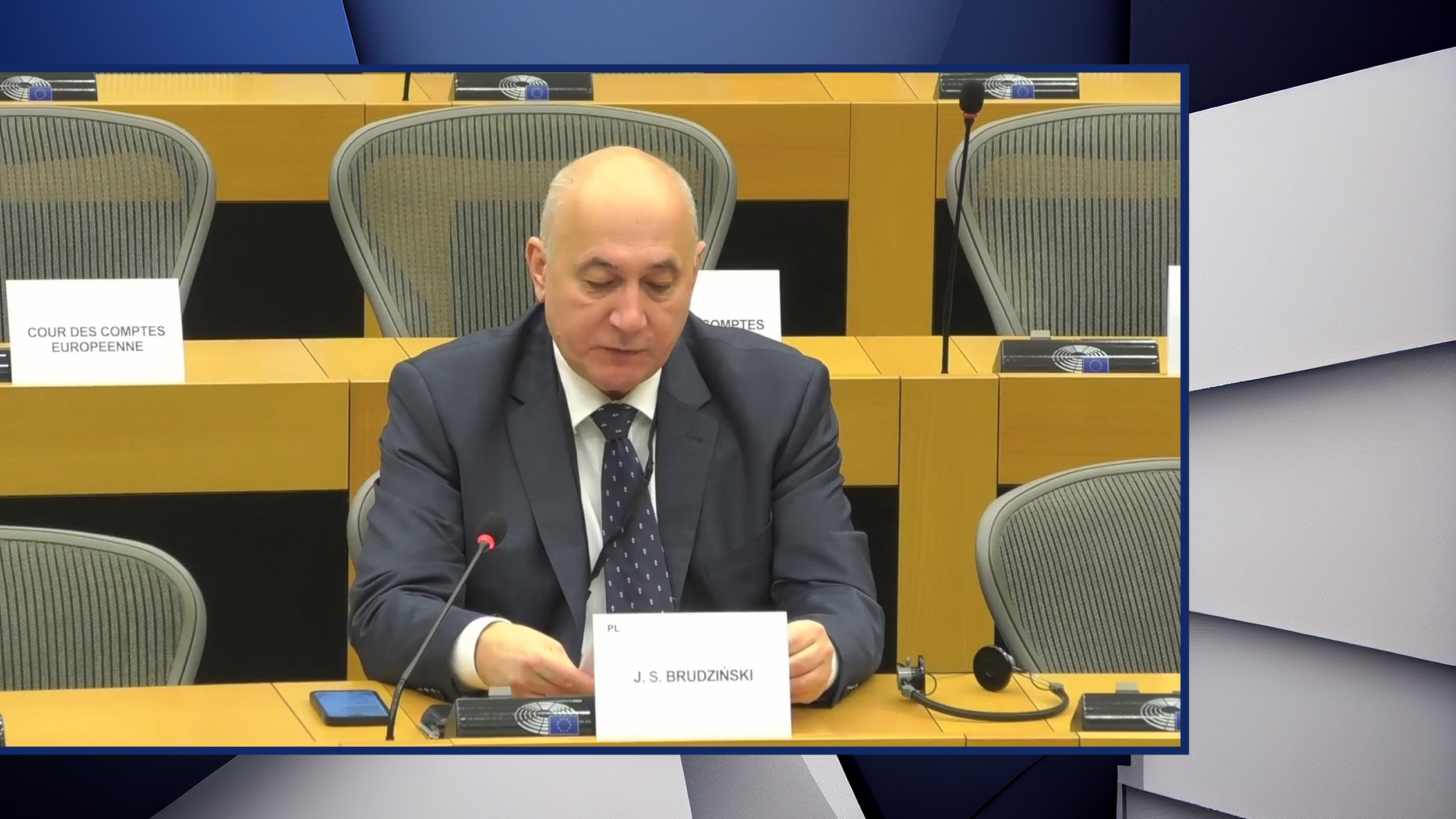Dziś podczas Komisji Kontroli Budżetowej PE prezentowałem raporty dotyczące absolutorium za 2021 r. dla tzw. Wspólnych Przedsięwzięć.